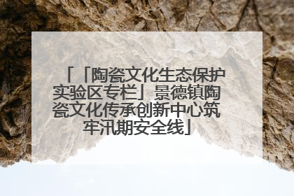 「陶瓷文化生态保护实验区专栏」景德镇陶瓷文化传承创新中心筑牢汛期安全线