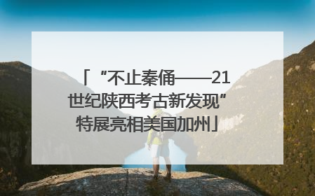 “不止秦俑——21世纪陕西考古新发现”特展亮相美国加州
