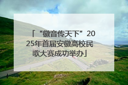 “徽音传天下”2025年首届安徽高校民歌大赛成功举办