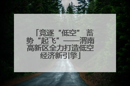 竞逐“低空” 蓄势“起飞”——渭南高新区全力打造低空经济新引擎