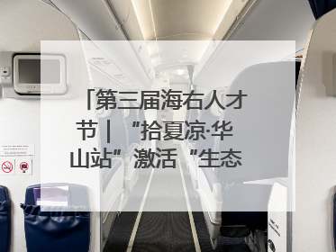 第三届海右人才节｜“拾夏凉·华山站”激活“生态聚才”强磁场