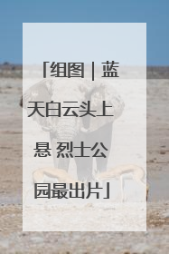 组图｜蓝天白云头上悬 烈士公园最出片