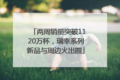 两周销量突破1120万杯，瑞幸系列新品与周边火出圈