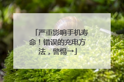 严重影响手机寿命！错误的充电方法，警惕→
