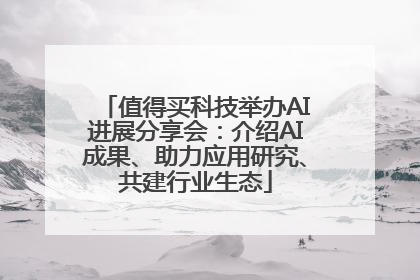 值得买科技举办AI进展分享会：介绍AI成果、助力应用研究、共建行业生态
