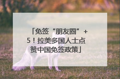 免签“朋友圈”+5！拉美多国人士点赞中国免签政策