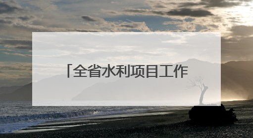 全省水利项目工作现场会在永春召开