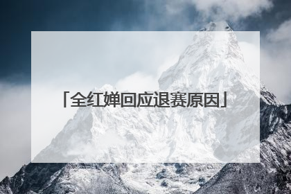 全红婵回应退赛原因
