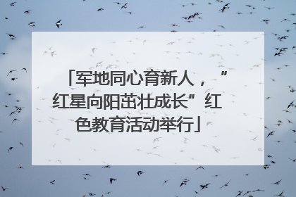 军地同心育新人，“红星向阳茁壮成长”红色教育活动举行