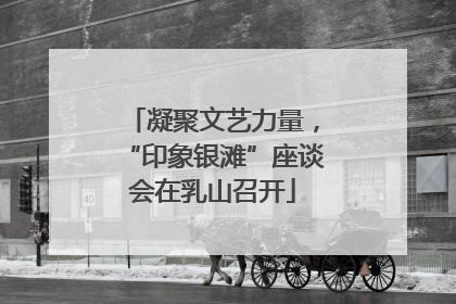 凝聚文艺力量，“印象银滩”座谈会在乳山召开