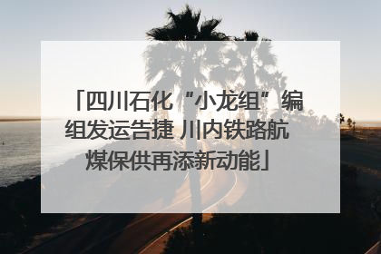 四川石化“小龙组”编组发运告捷 川内铁路航煤保供再添新动能