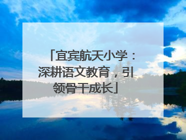宜宾航天小学：深耕语文教育，引领骨干成长