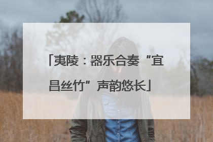 夷陵：器乐合奏“宜昌丝竹”声韵悠长