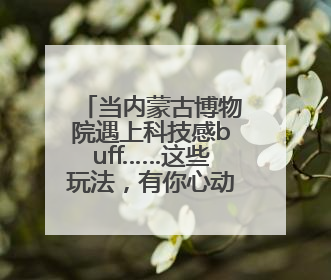 当内蒙古博物院遇上科技感buff……这些玩法，有你心动的吗↓↓↓