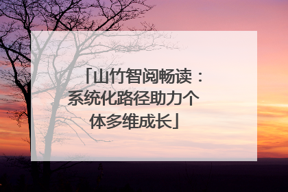 山竹智阅畅读：系统化路径助力个体多维成长