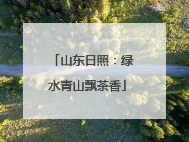山东日照：绿水青山飘茶香