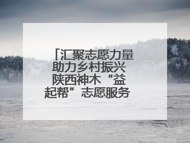 汇聚志愿力量 助力乡村振兴 陕西神木“益起帮”志愿服务项目成效显著