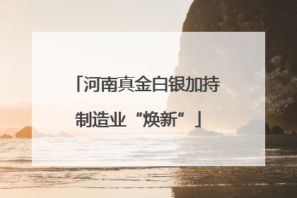 河南真金白银加持制造业“焕新”