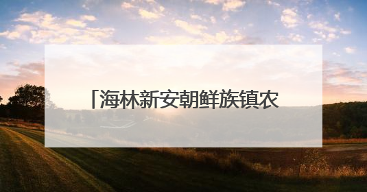 海林新安朝鲜族镇农耕文化节圆满落幕