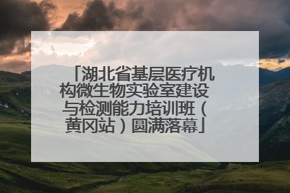 湖北省基层医疗机构微生物实验室建设与检测能力培训班（黄冈站）圆满落幕
