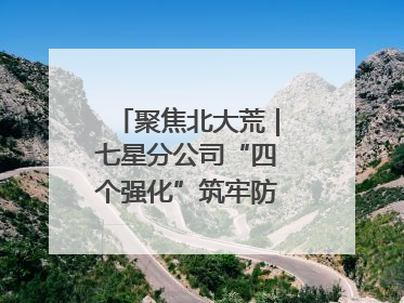 聚焦北大荒｜七星分公司“四个强化”筑牢防汛减灾屏障