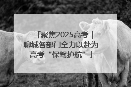 聚焦2025高考｜聊城各部门全力以赴为高考“保驾护航”