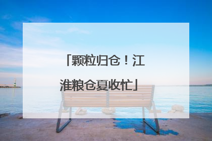 颗粒归仓！江淮粮仓夏收忙