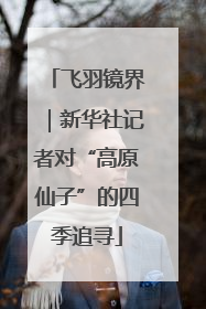 飞羽镜界｜新华社记者对“高原仙子”的四季追寻