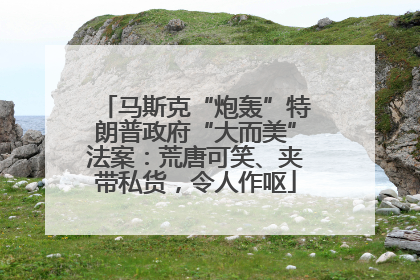 马斯克“炮轰”特朗普政府“大而美”法案：荒唐可笑、夹带私货，令人作呕