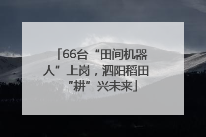 66台“田间机器人”上岗，泗阳稻田“耕”兴未来