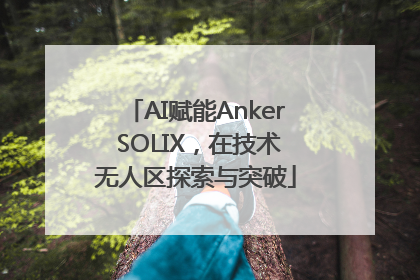 AI赋能Anker SOLIX，在技术无人区探索与突破