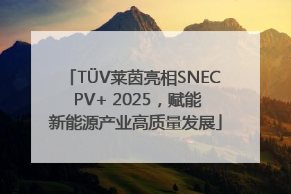 TÜV莱茵亮相SNEC PV+ 2025，赋能新能源产业高质量发展